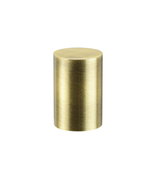 Aspen Creative 24019-42, Cylinder for Lamp Shade, Steel in Antique Brass Finish, 1-1/4" Height 2 Pack