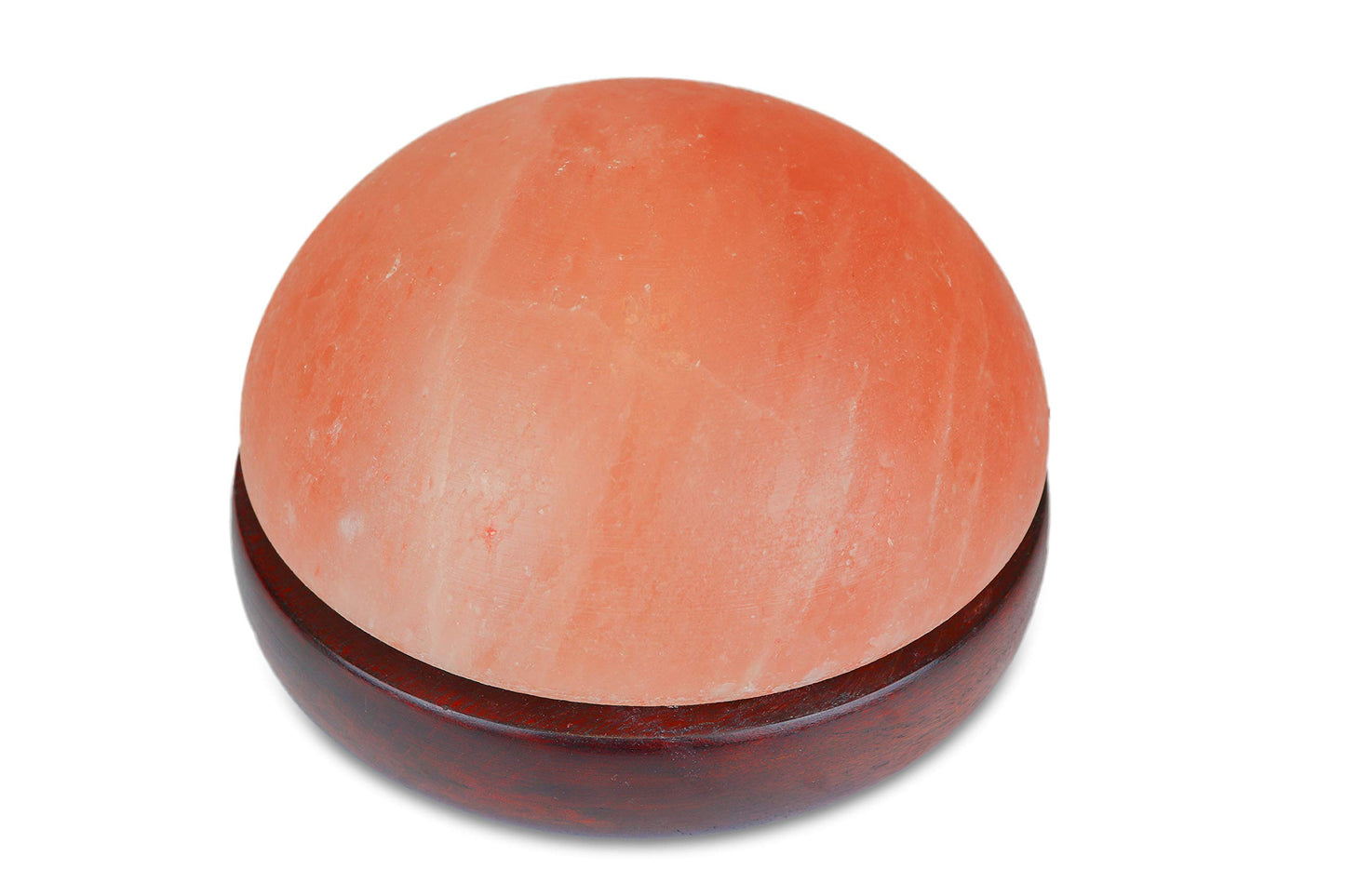 Himalayan Secrets® Salt Dome Lamp | for Warming Up Hands and Feet (9" Diameter)