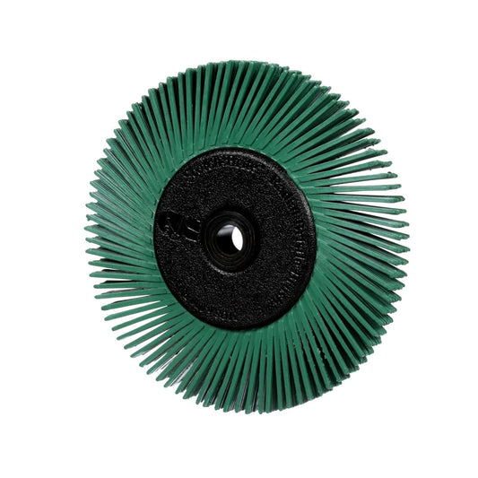 3M Scotch-Brite™ Radial Bristle Brush, 6 in x 1/2 in x 1 in 50 With Adapter, 5 ea/Case