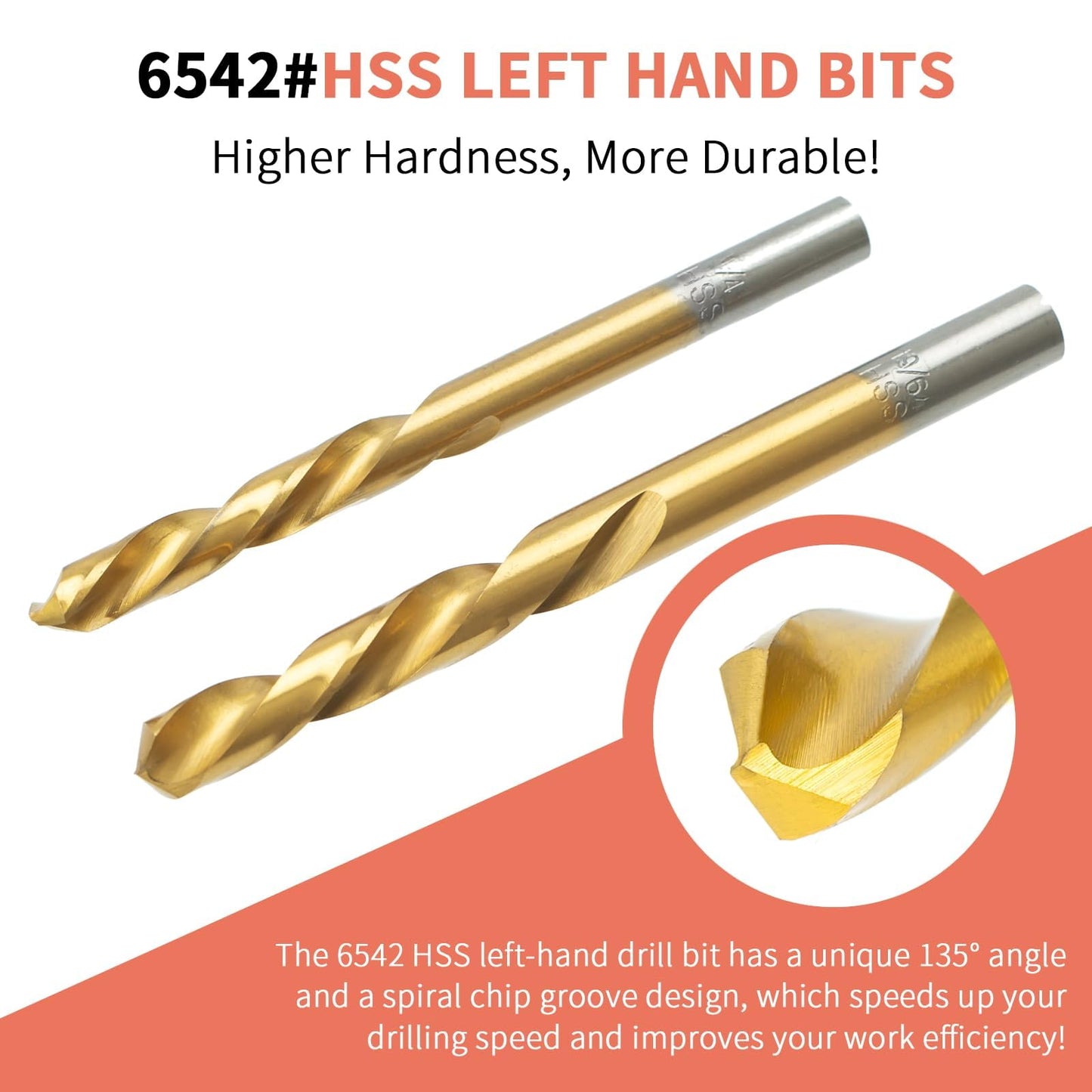 Screw Extractor Set with Left-Hand Drill Bits, 18-Piece Cr-Mo & HSS Cobalt Easy Out Tool for Stripped, Broken Bolts & Screws