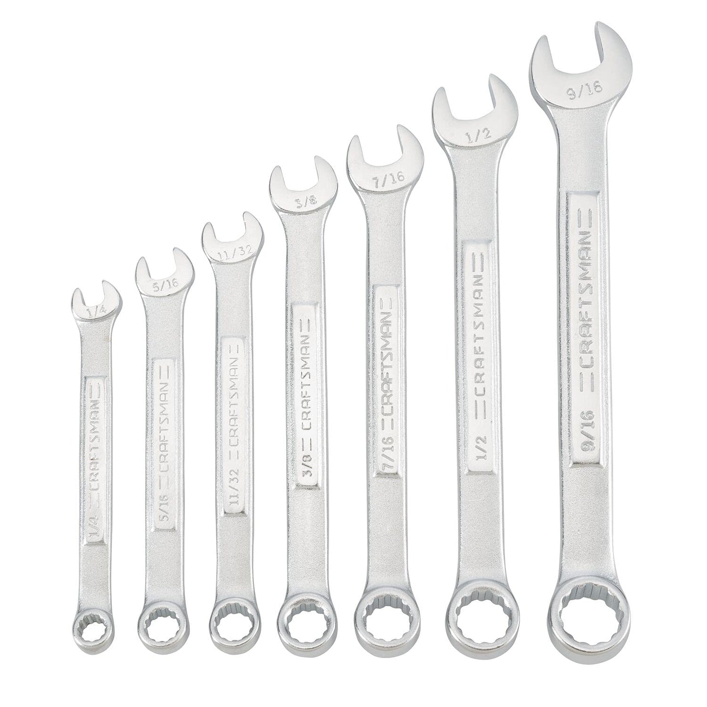 CRAFTSMAN SAE Wrench Set, 7-Piece, Includes Tool Pouch (CMMT21085)
