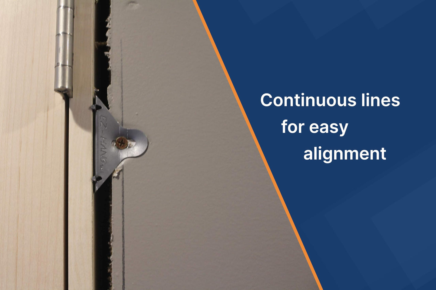 EZ-Hang Door Installation Kit - Quick and Easy Door Hanging: No Shims Required