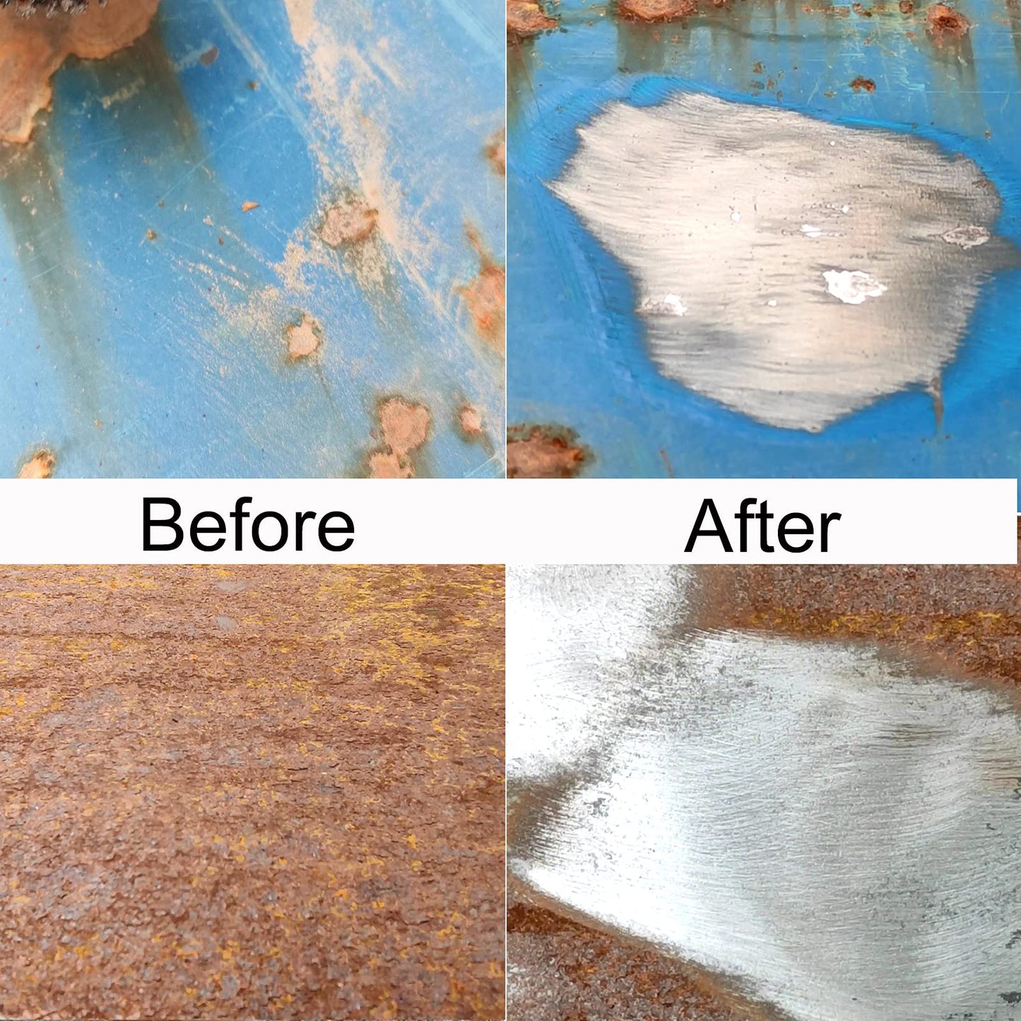 LAIWOO 5-Pack Strip Discs for Angle Grinder, 4" Paint & Rust Stripper Wheels, Abrasive Discs for Removing Paint, Rust, Welds & Oxidation (5/8" Arbor)