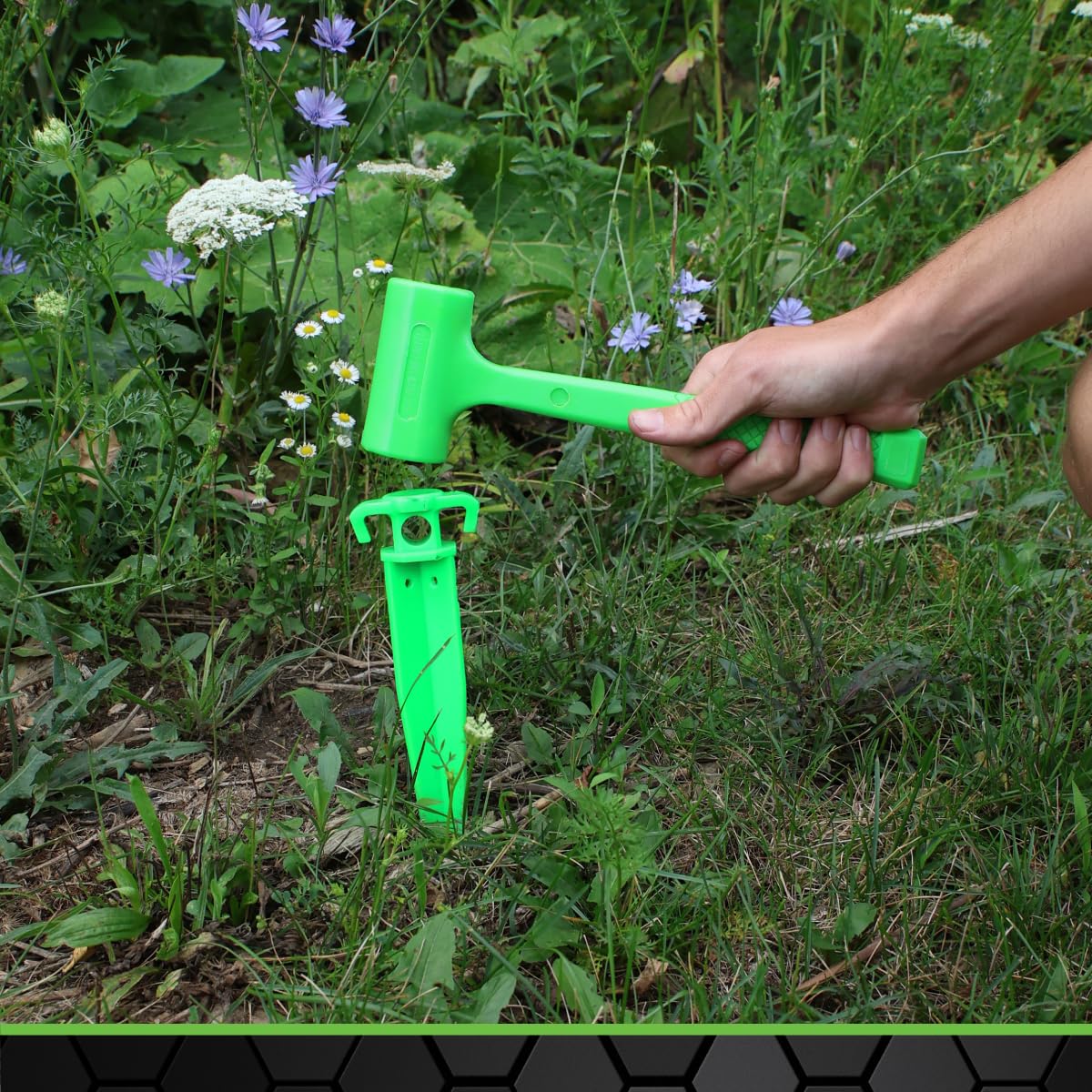 GRIP 3-Pc Deadblow Hammer Set – 12oz Brass, 1lb Ball Peen & ½lb Mallet for Metal Shaping, Garage, Home & Workshop