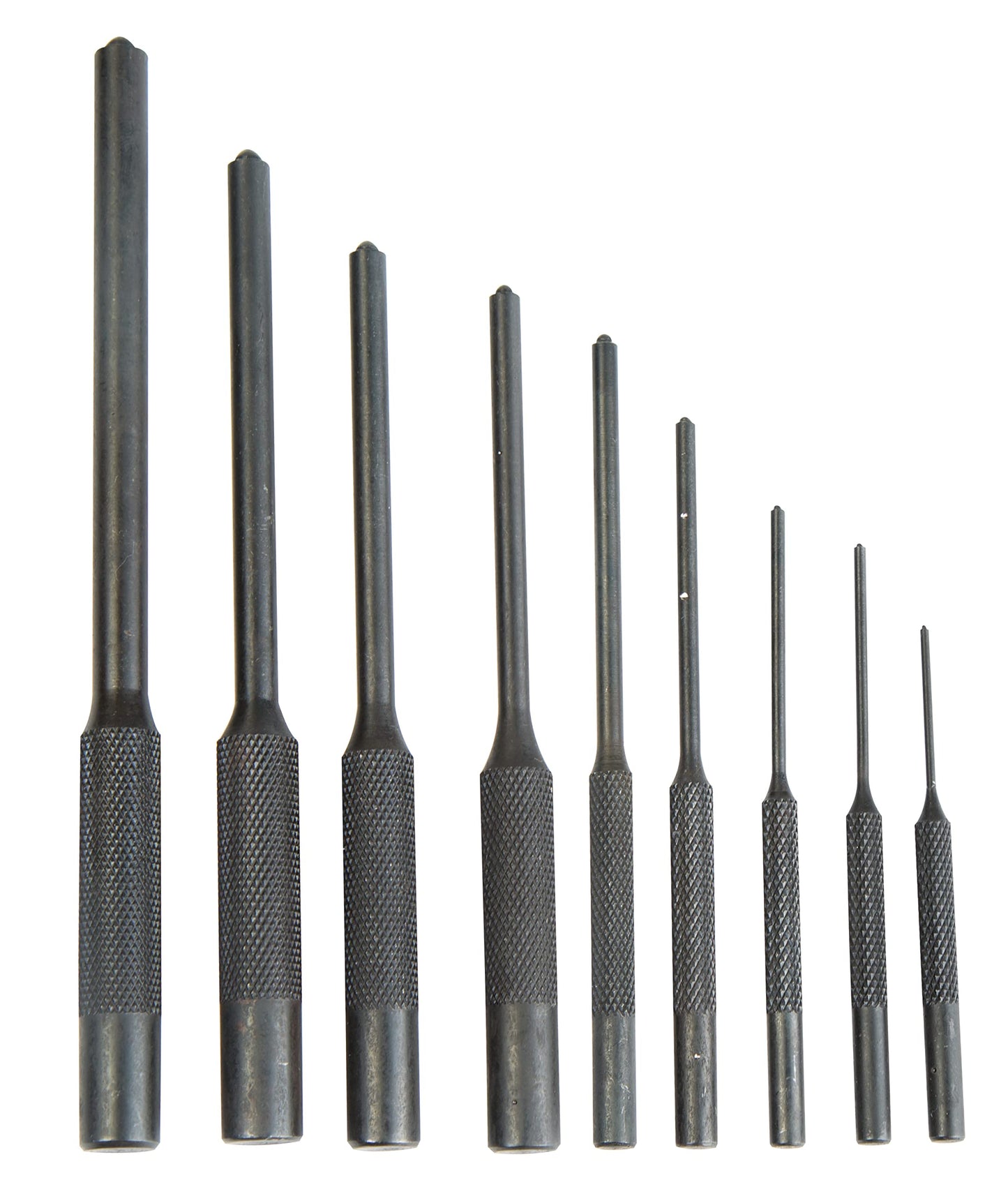 Wheeler Master Roll Pin Punch Set with Dual Sided Hammer, Roll Pin Punches and Starters, Storage Case for Gunsmithing, silver