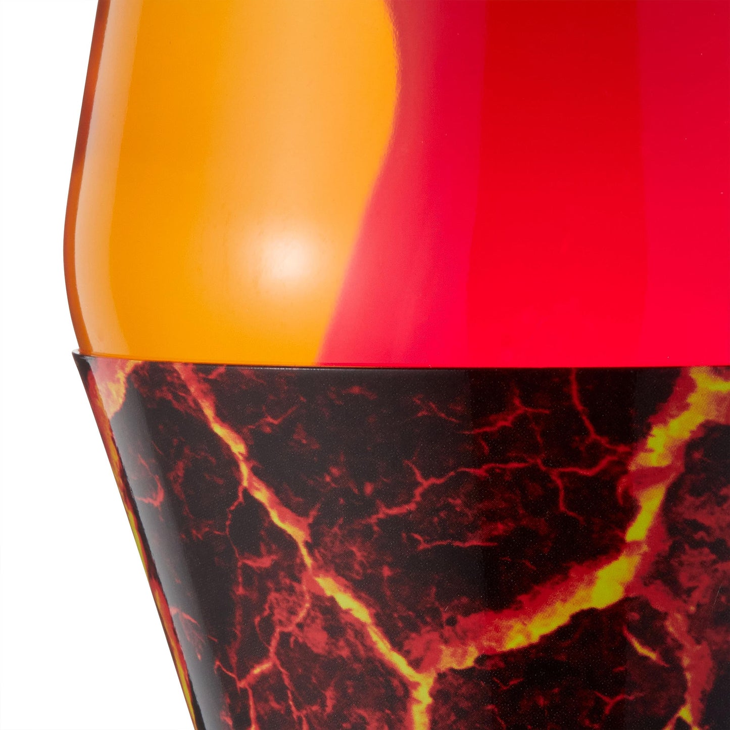 The Original Lava® Lamp - 14.5" Volcanic Crags - Classic Liquid Motion Lamp - Red Wax and Orange Liquid - #2078 (Amazon Exclusive)