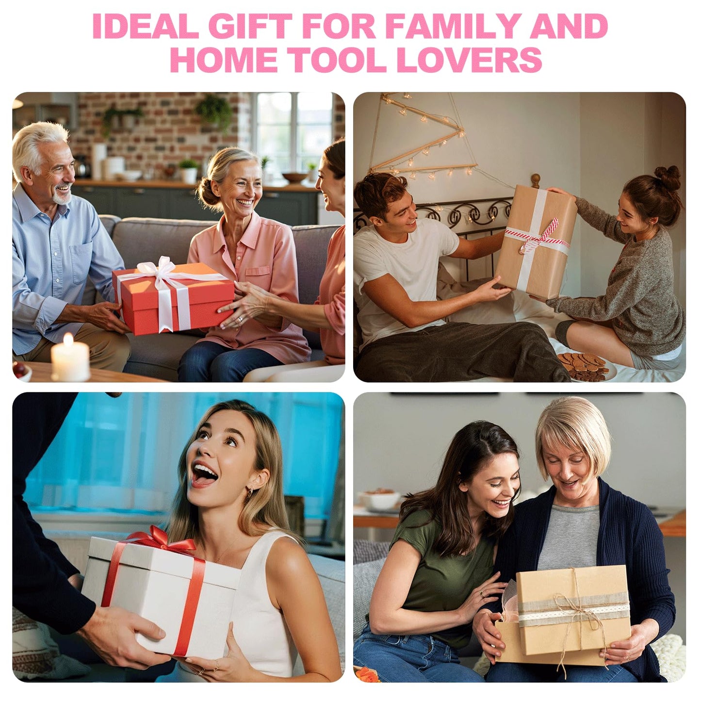 412-Piece Home & Auto Tool Kit with Organizer Drawers, Toolbox Storage Case for DIY, Handyman, Men & Women