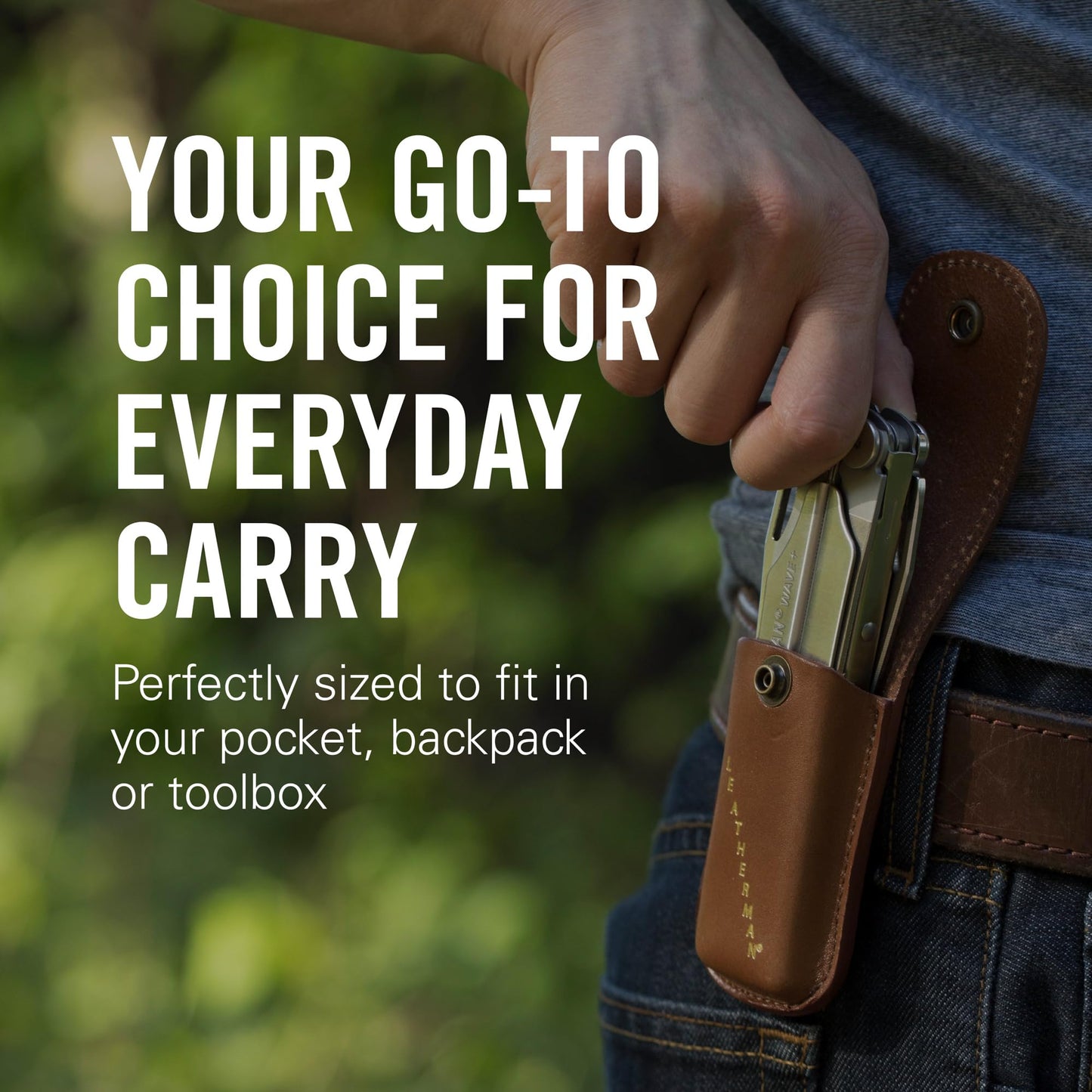 LEATHERMAN, Wave+, 18-in-1 Full-Size, Versatile Multi-tool for DIY, Home, Garden, Outdoors or Everyday Carry (EDC), Black