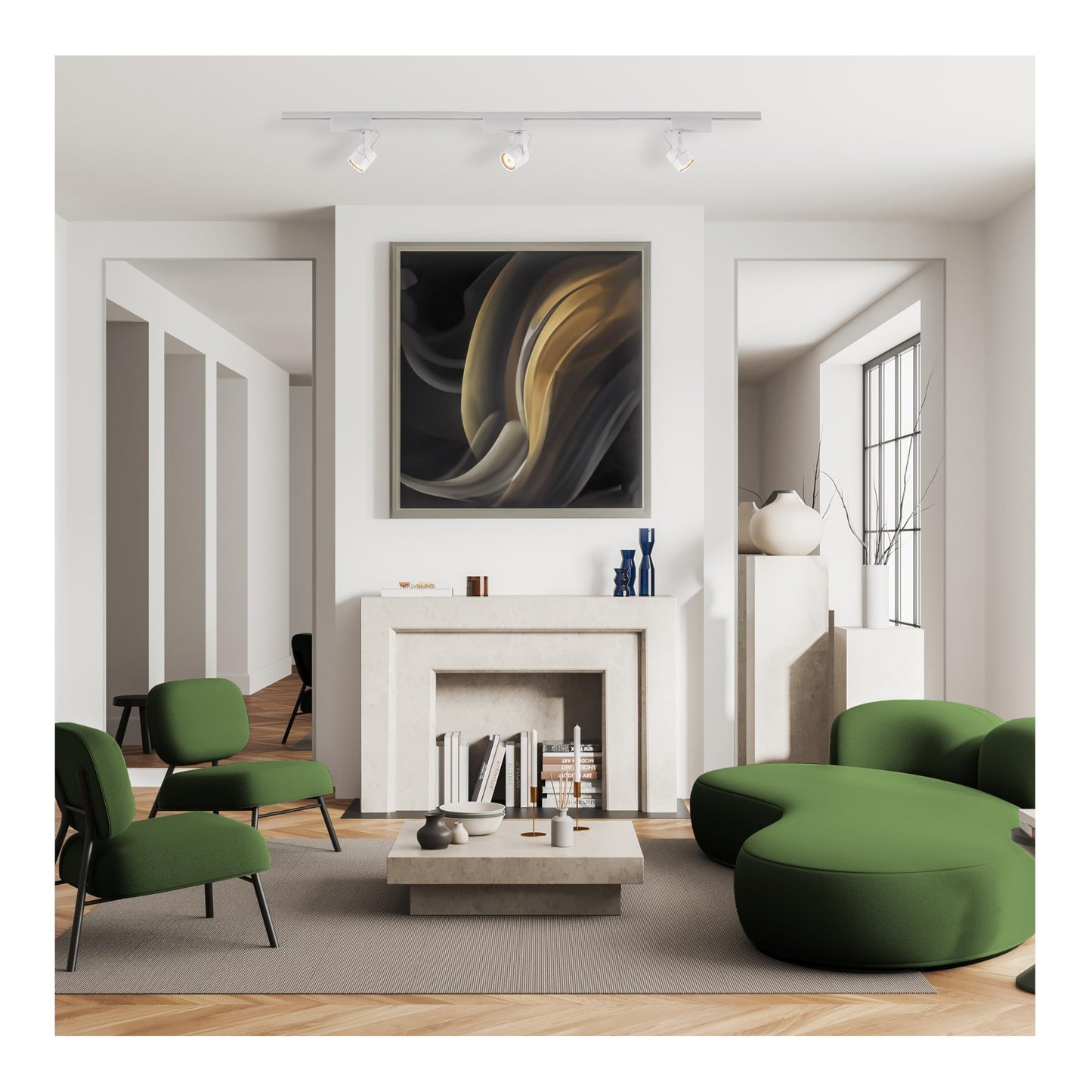 Nuvo Lighting TH234 Transitional One Light Track Head from Track Heads collection in White finish, 6.50 inches