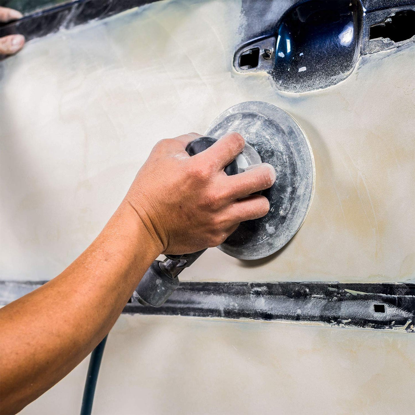 Dura-Gold Premium 6 Inch Hook and Loop Sanding Discs, 80 Grit, 50-Pack, Automotive Sandpaper Discs, Medium Cut Sand Paper