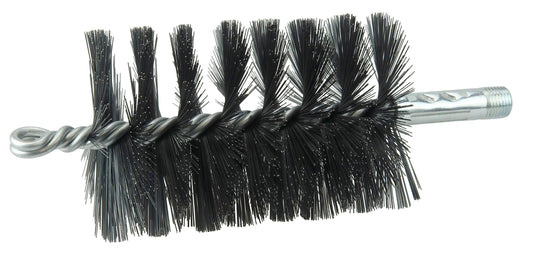 Weiler 44135 3" Single Spiral Flue Brush, .012 Steel Fill, Made in The USA