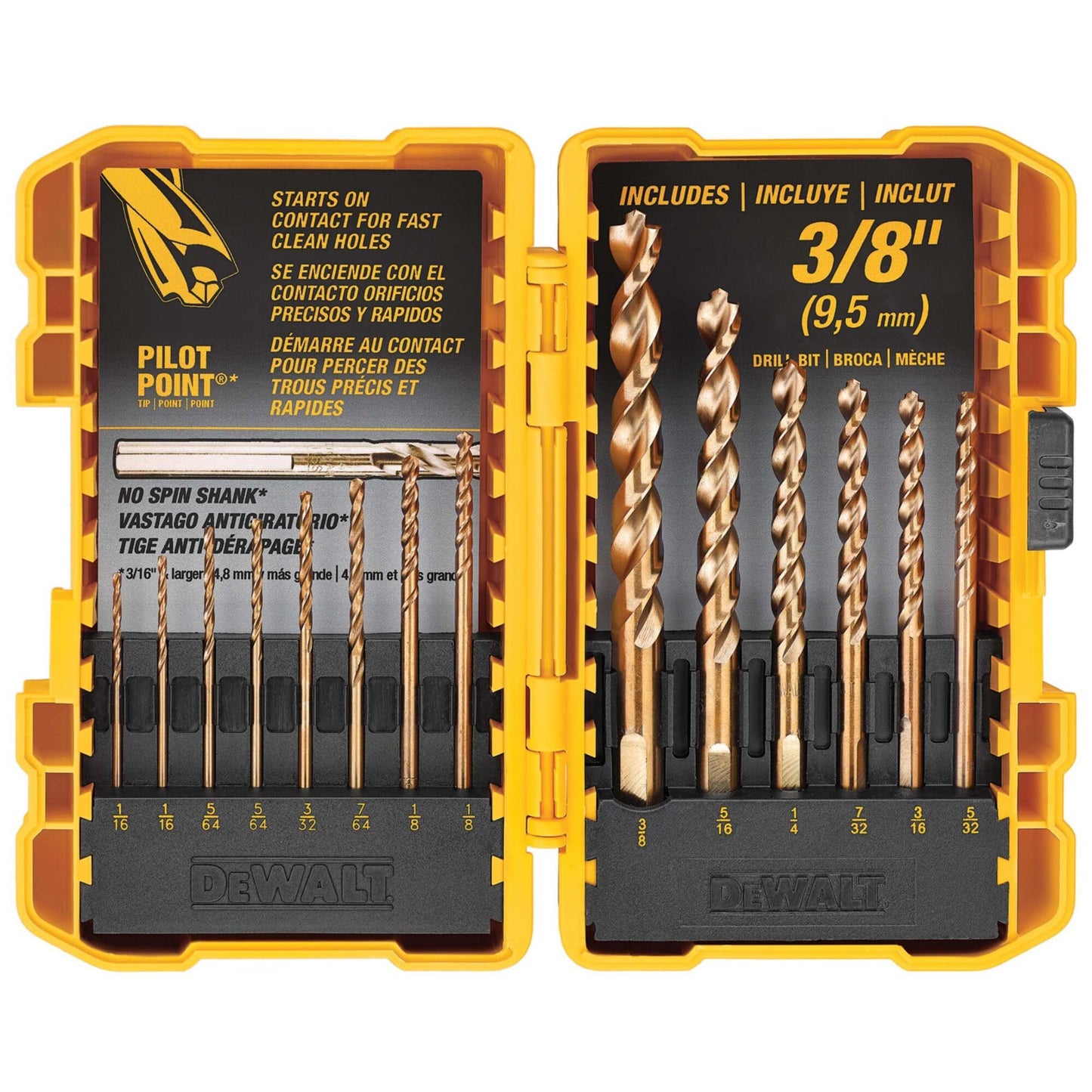 DEWALT Screwdriver Bit Set, Impact Driver and Drill Bit Set, 100-Piece (DWA2FTS100)