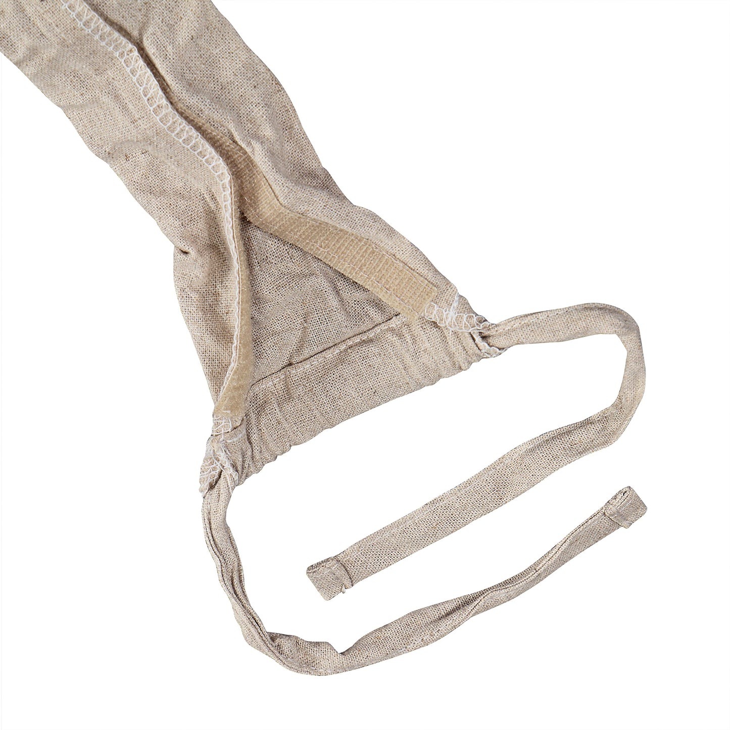 Aspen Creative 15003-11, 4' Wheat Burlap Texture Fabric Cord & Chain Cover, Easy to Install for Lighting Fixture, Cable Management, Lamp Wire Cover