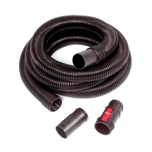WORKSHOP Wet/Dry Vacs Shop Vacuum Accessories WS25021A Long Hose Attachment, 2-1/2-inch x 13-feet Locking Hose for Wet Dry Shop Vacuum Cleaners