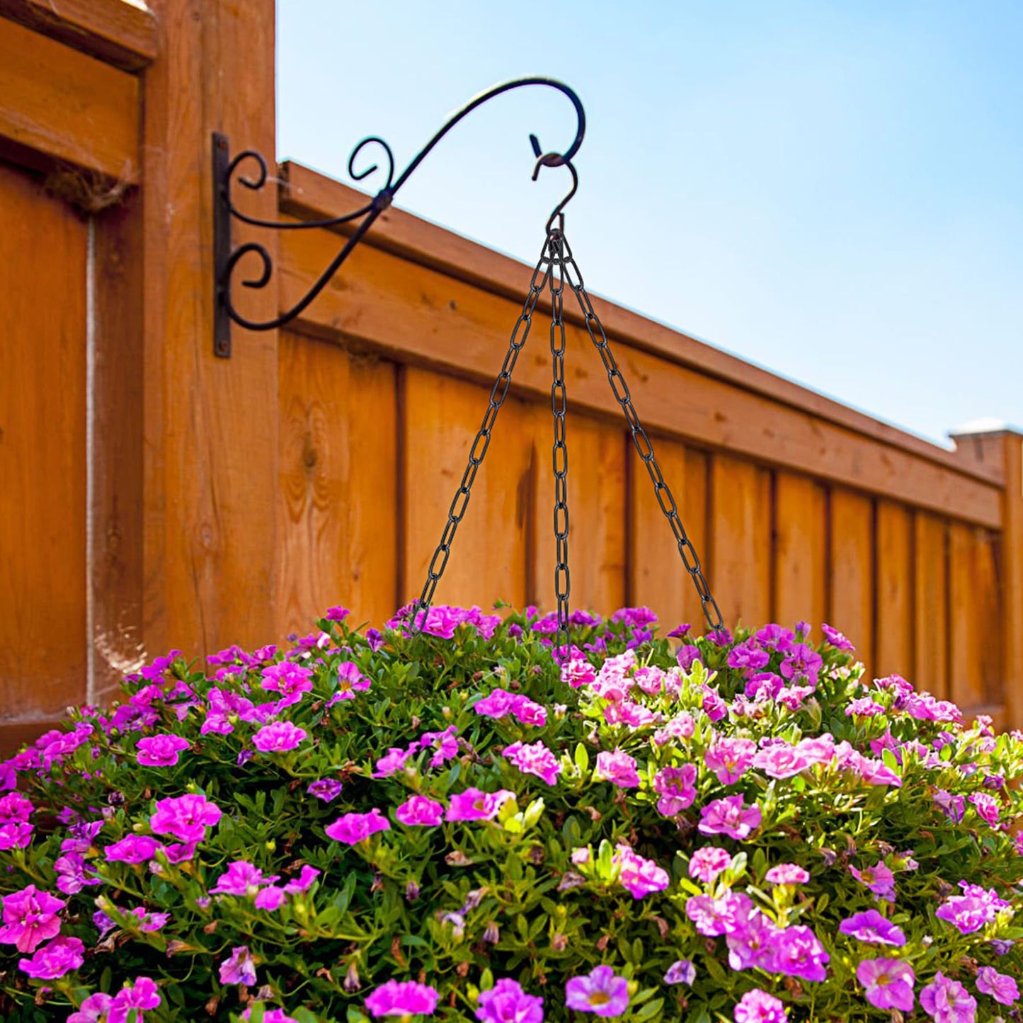 6ft Black Metal Pendant Lamp Chain – Adjustable Heavy-Duty Fixture with Detachable Links, Supports Up to 66 lbs Hanging Lamps