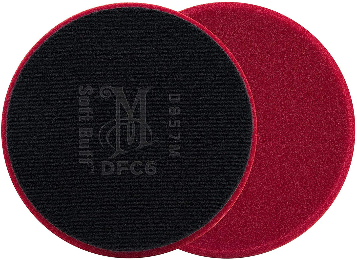 Meguiar’s 6” Soft Buff DA Foam Cutting Disc DFC6, Hook & Loop Pad for Dual Action Polishers, Paint Defect Removal