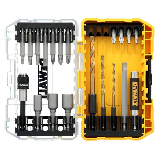 DEWALT Screwdriver Bit Set, Rapid Load, Tin, 20-Piece (DW2503)