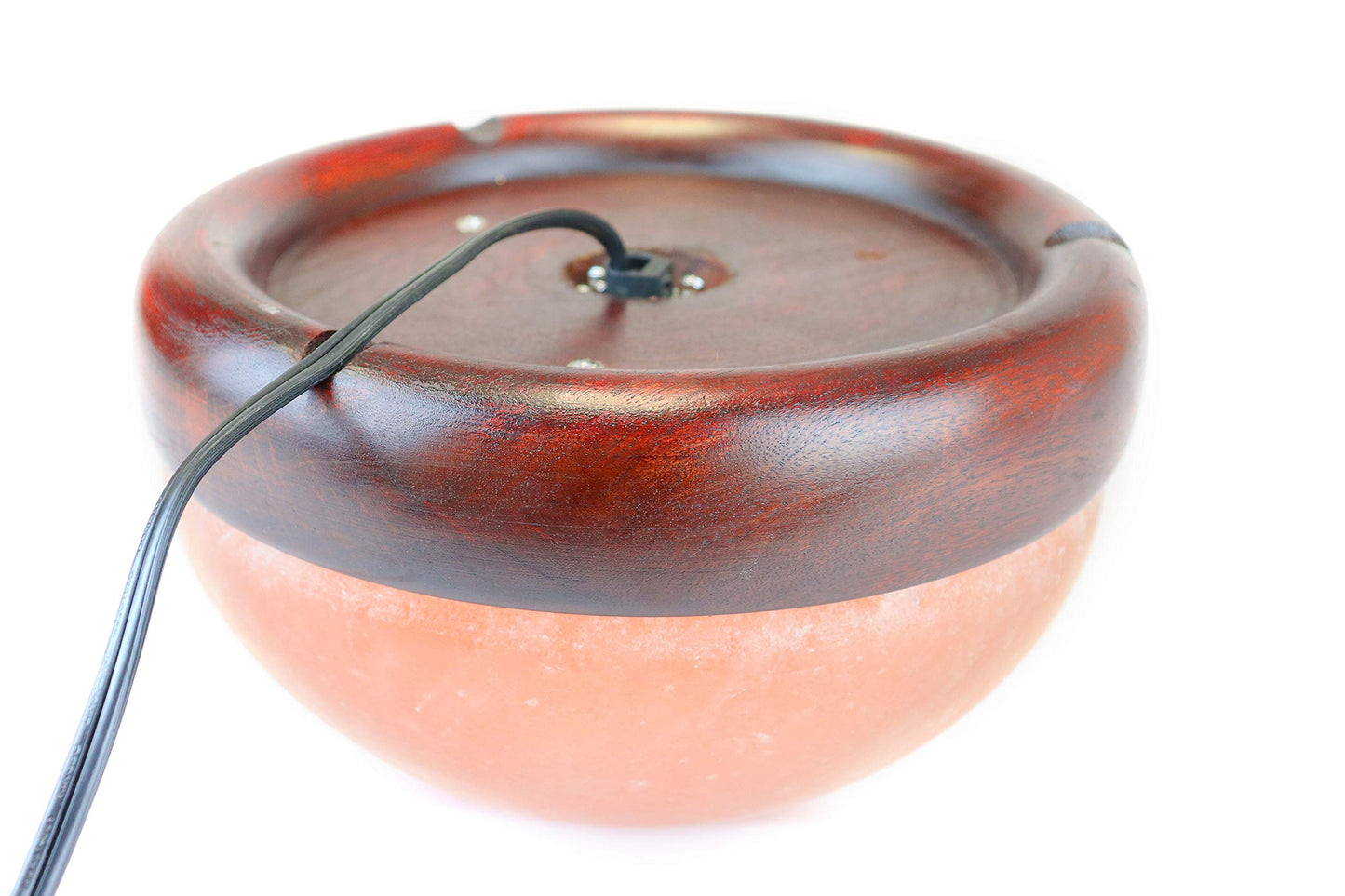 Himalayan Secrets® Salt Dome Lamp | for Warming Up Hands and Feet (9" Diameter)