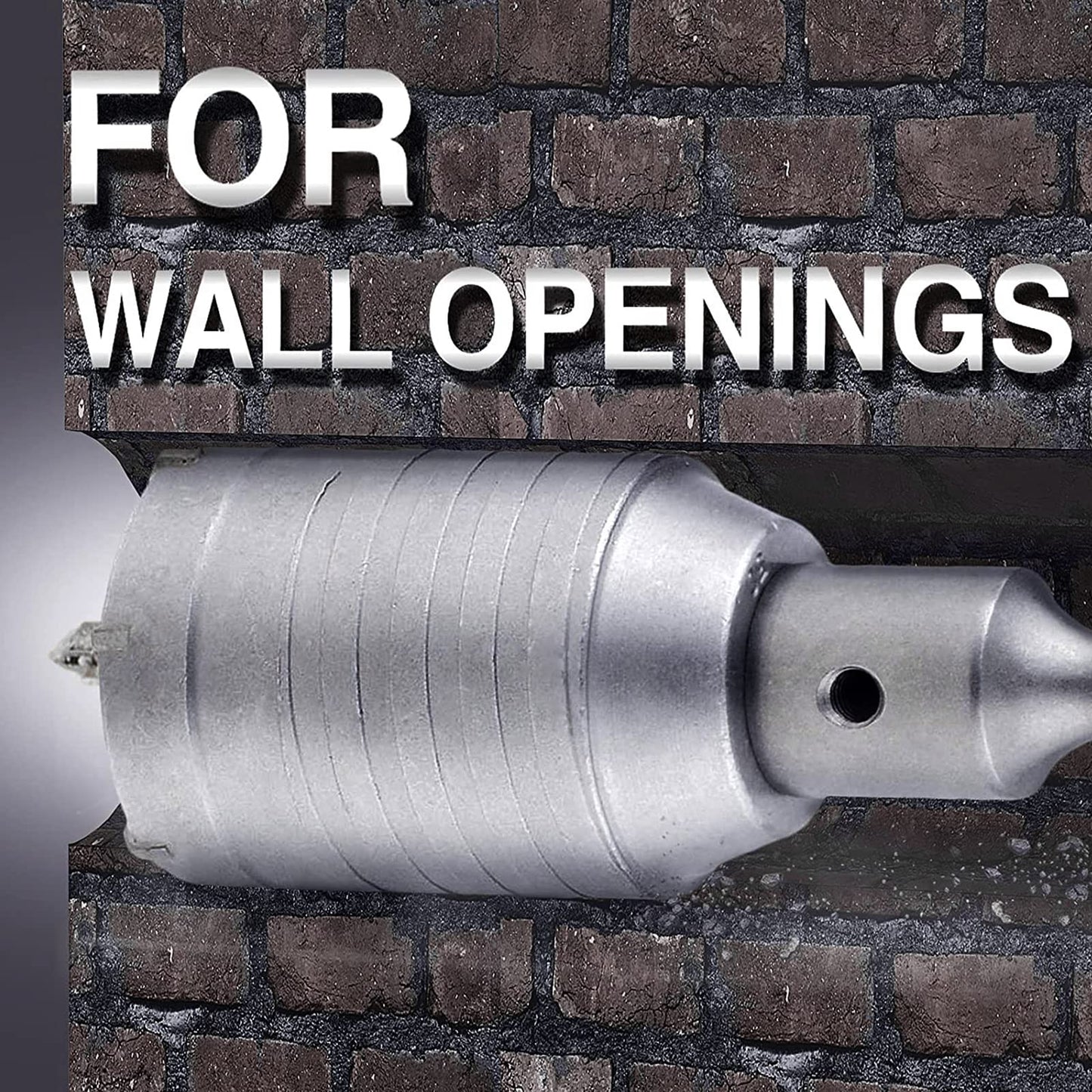 GUICGOC 300mm SDS Plus Shank Connecting Rod for Concrete Cement Hole Saw