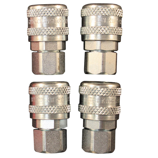 Milton S-775-4 1/4" FNPT A Style Coupler - Pack of 4