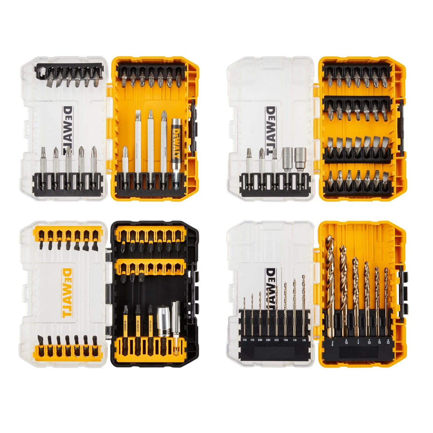 DEWALT Screwdriver Bit Set, Impact Driver and Drill Bit Set, 100-Piece (DWA2FTS100)