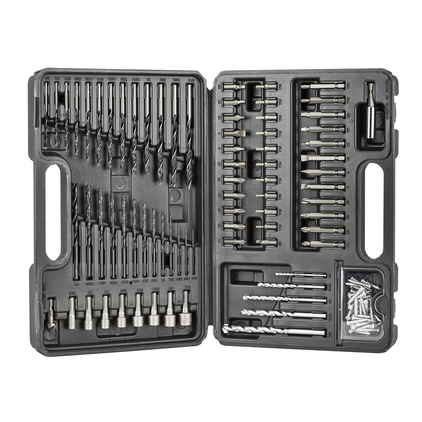 BLACK+DECKER Drill Bit Set/Screwdriver Bit Set Combo, 109-Piece (BDA91109)