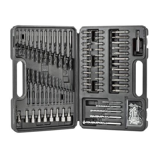 BLACK+DECKER Drill Bit Set/Screwdriver Bit Set Combo, 109-Piece (BDA91109)