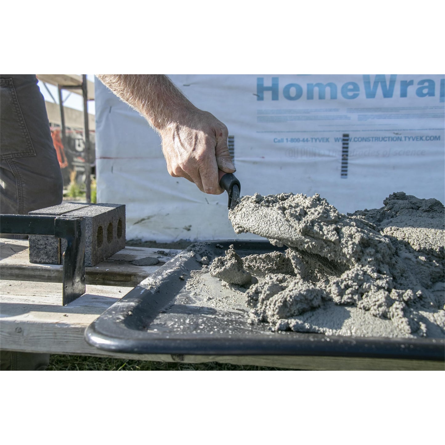 MARSHALLTOWN Brick Trowels, London Style, 12 x 5-1/8 Inch, DuraSoft Handle, Brickwork, Blockwork, Stonework, Masonry, Made in USA, 33 12FG