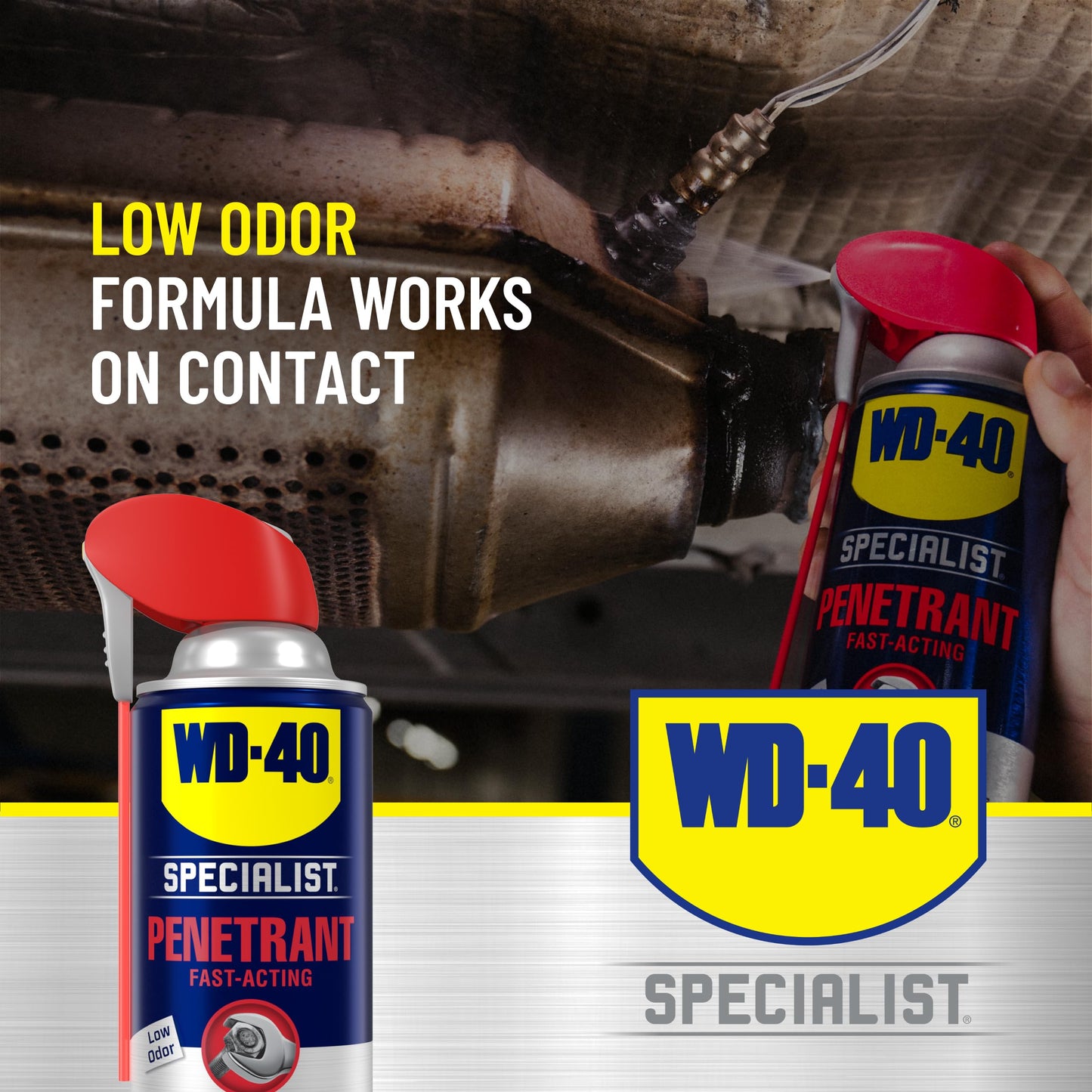 WD-40 Specialist Penetrant with SMART STRAW SPRAYS 2 WAYS, 11 OZ [6-Pack]