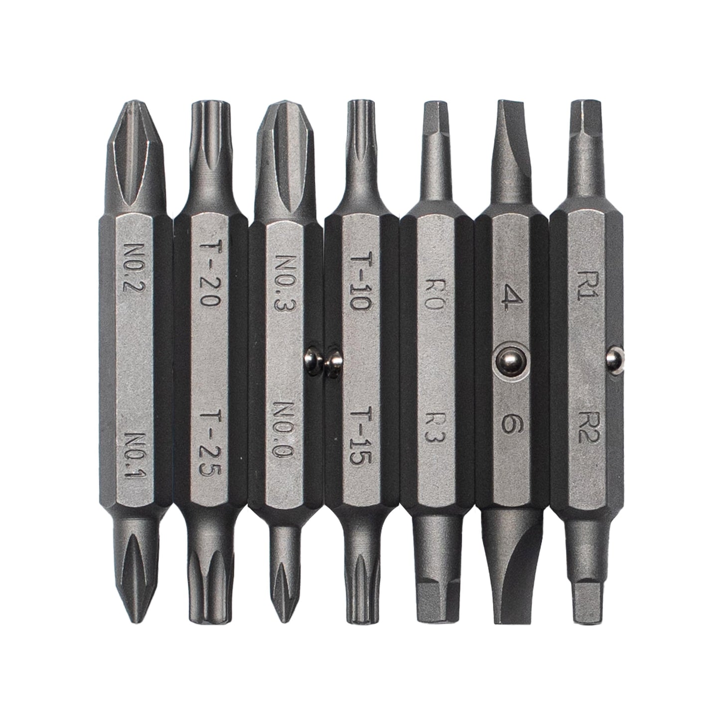 MEGAPRO® Replacement Bit Pack - The Original | 7 double-ended bits | Household Bits | 2" bits