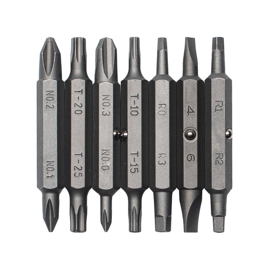 MEGAPRO® Replacement Bit Pack - The Original | 7 double-ended bits | Household Bits | 2" bits