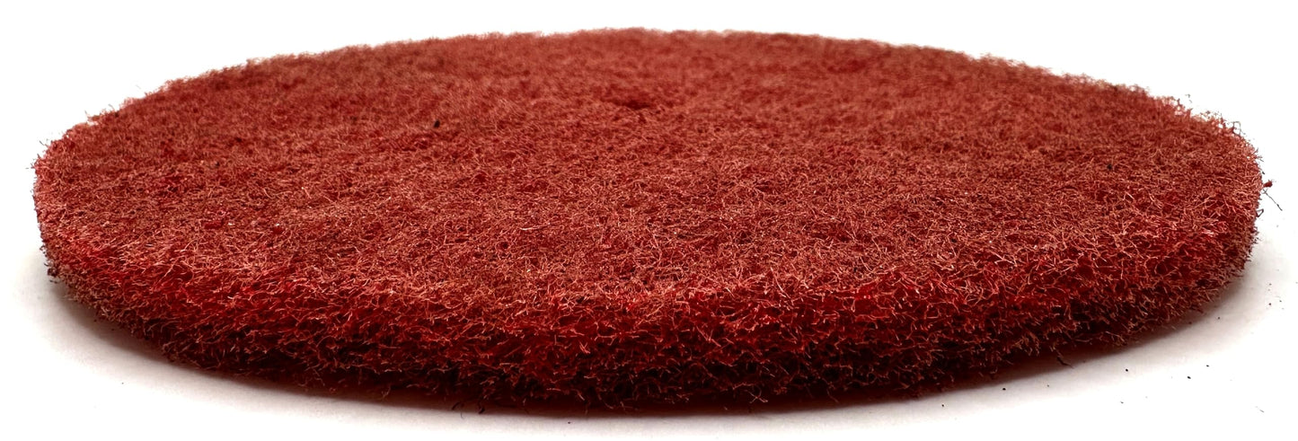 Pro-Graad 4 Pack 6” x 1/2” Very Fine (AVFN) High Strength Non-Woven Buffing, Blending, Cleaning, Light Deburring & Finishing Discs, 27747, Pack of 4