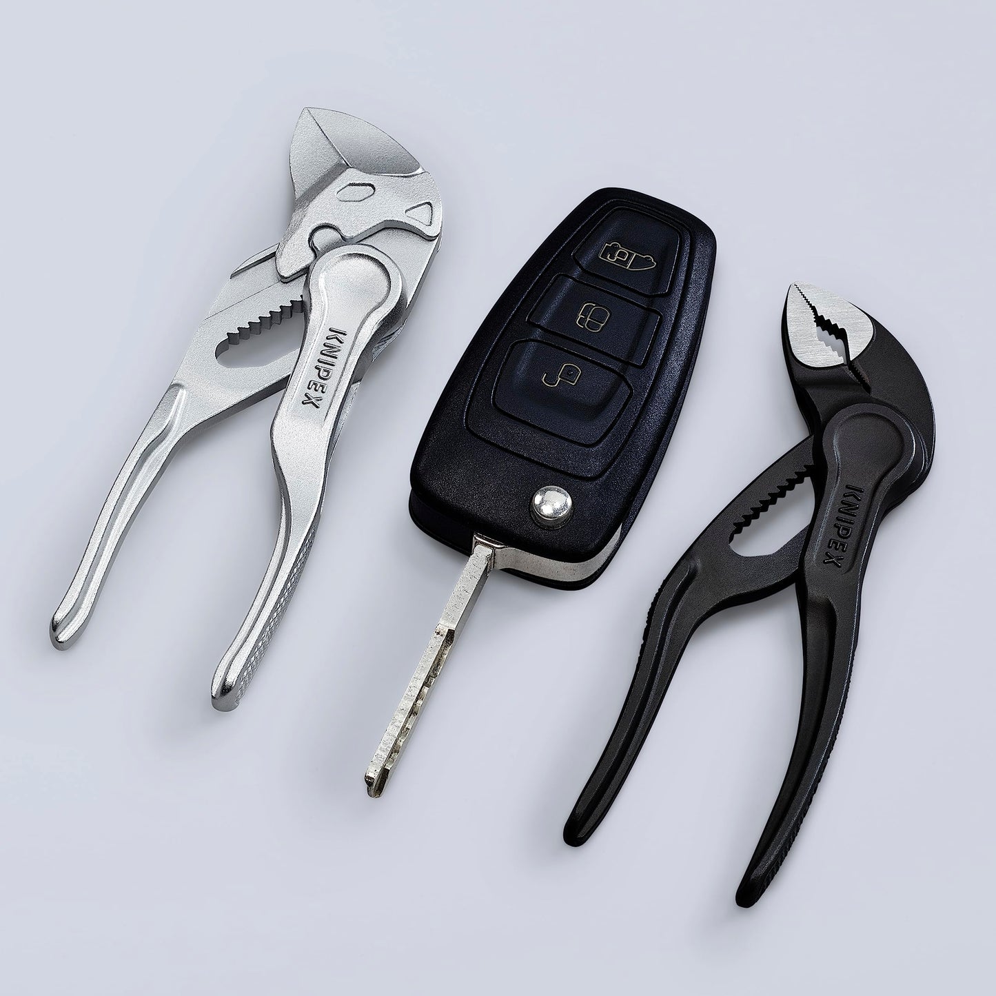 Knipex - 2 Pc Mini Pliers XS Set in Belt Pouch (002072V04XS)