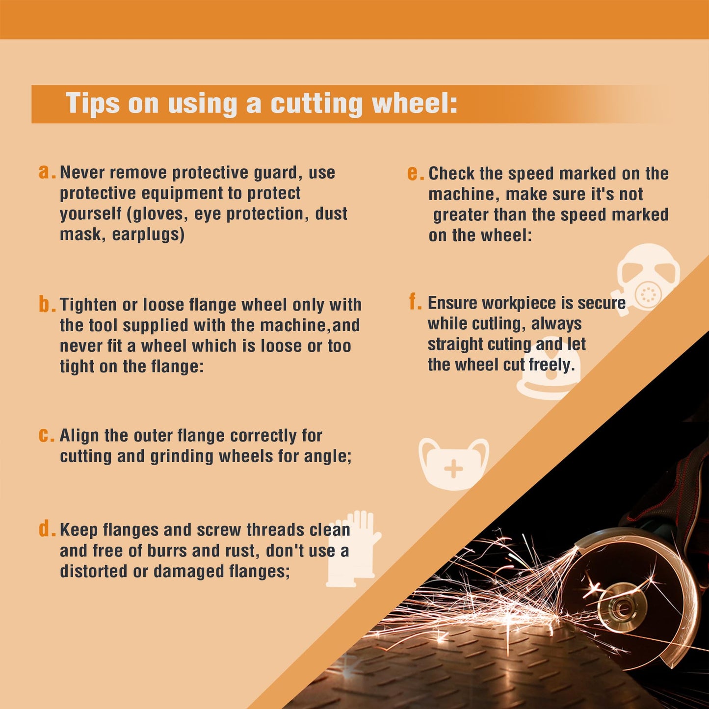 WORKPRO 20-Pack Cut-Off Wheels, 4-1/2 x 7/8-inch Metal&Stainless Steel Cutting Wheel, Thin Metal Cutting Disc for Angle Grinder