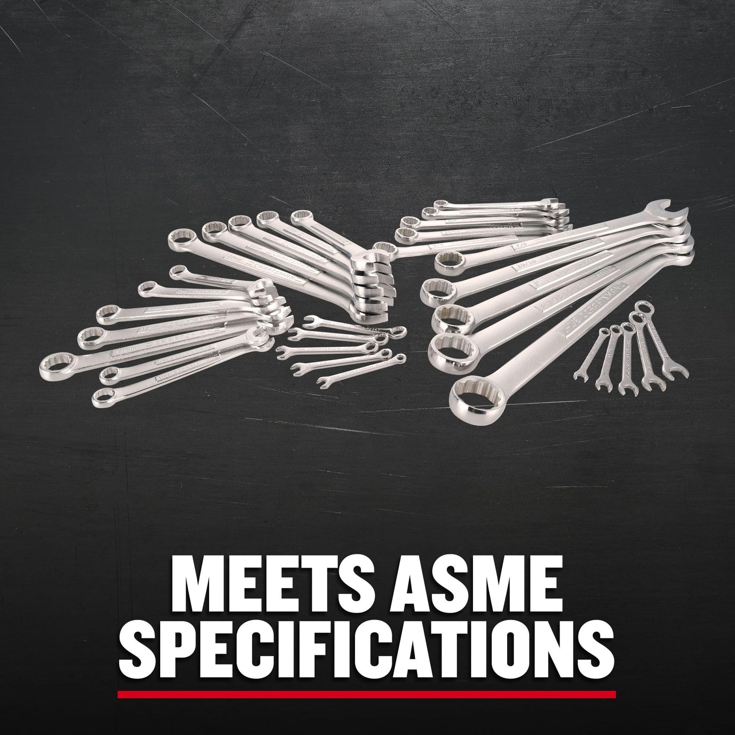 CRAFTSMAN Wrench Set, SAE / Metric, 32-Piece (CMMT12080)