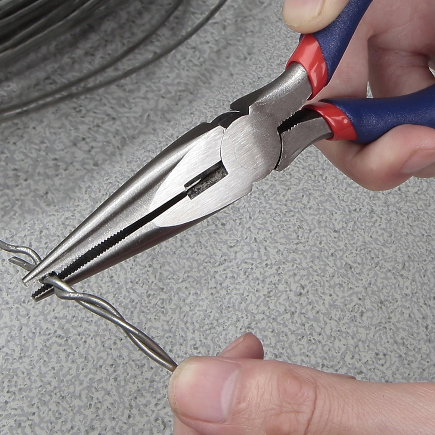 WORKPRO 6-Piece Large Pliers & Wrench Set, 10" Water Pump & Slip Joint, Linesman, Long Nose, Diagonal & Adjustable Wrench for DIY/Home Use