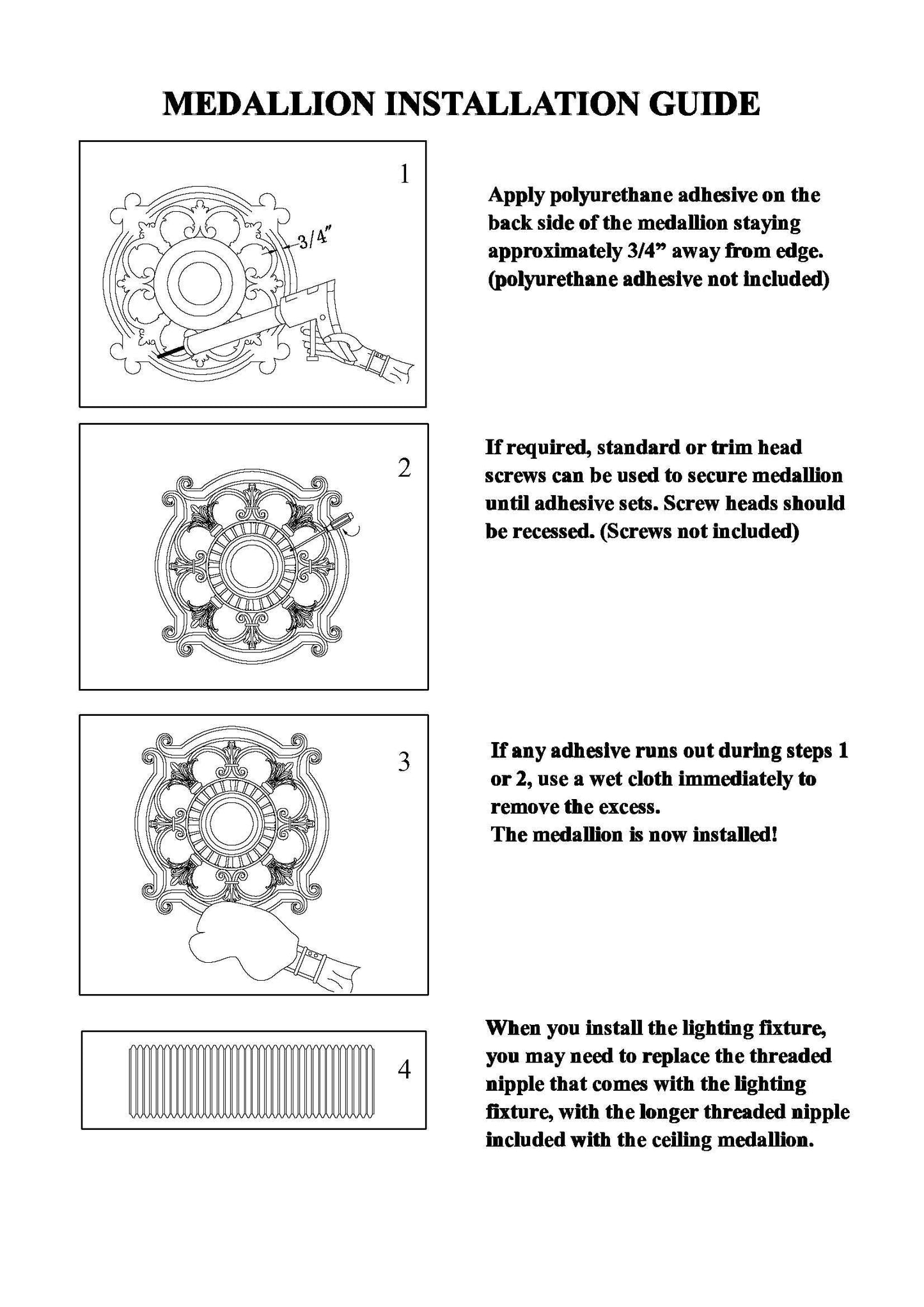 Livex Lighting 8216-63 Ceiling Medallion in Verona Bronze with Aged Gold Leaf Accents 0.1 x 0.1 x 1.5