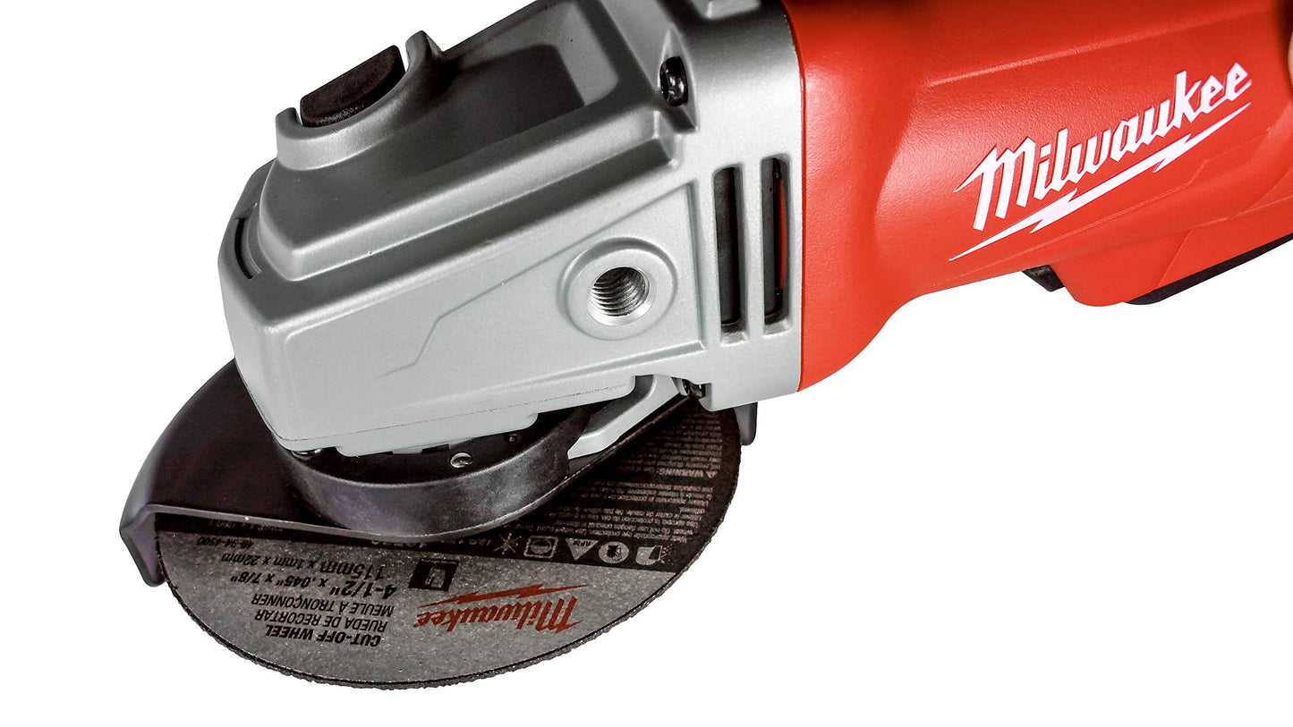 Milwaukee 10-Pack 4-1/2" Cut-Off Wheels for Grinders, .045" Thick, Aggressive Metal & Stainless Steel Cutting, 7/8" Arbor