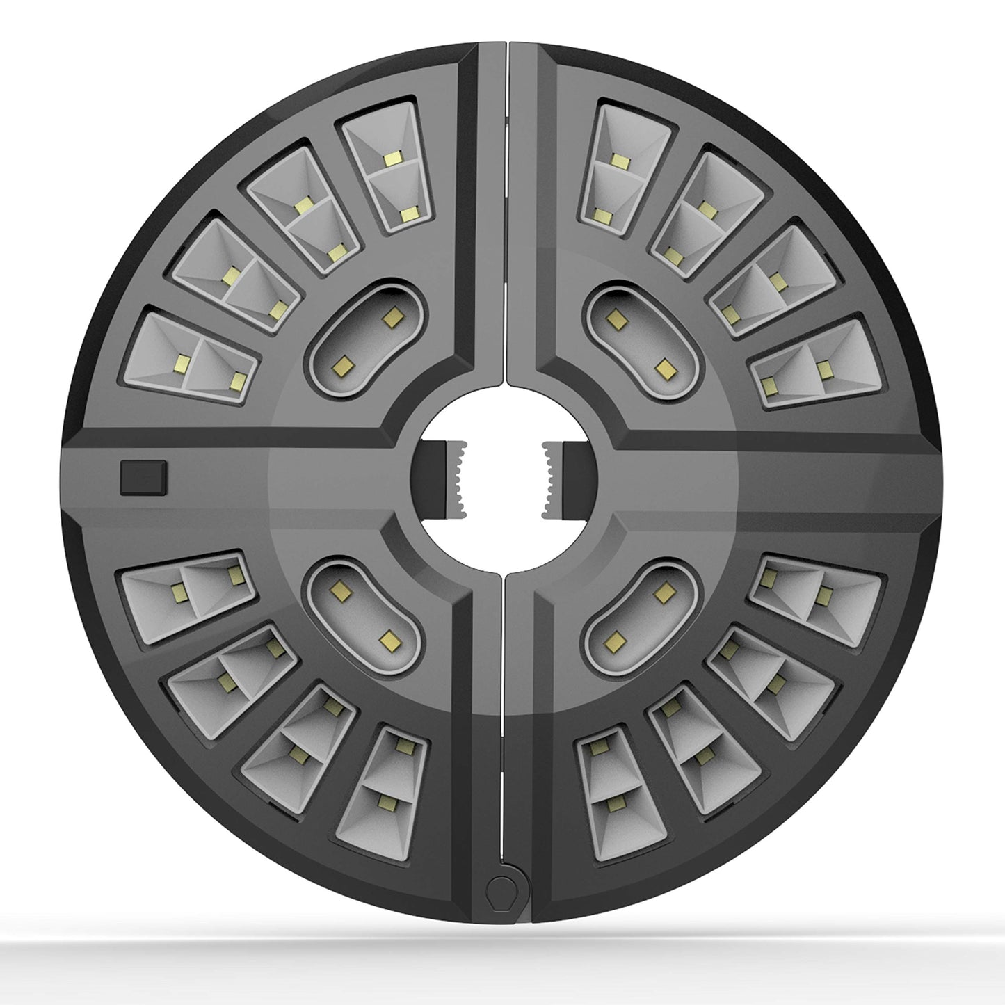 Magictec 44 LED Patio Umbrella Light, Cordless Battery Operated, 3 Lighting Modes, Clip-On for Umbrellas, Camping, Tents & Outdoor Use