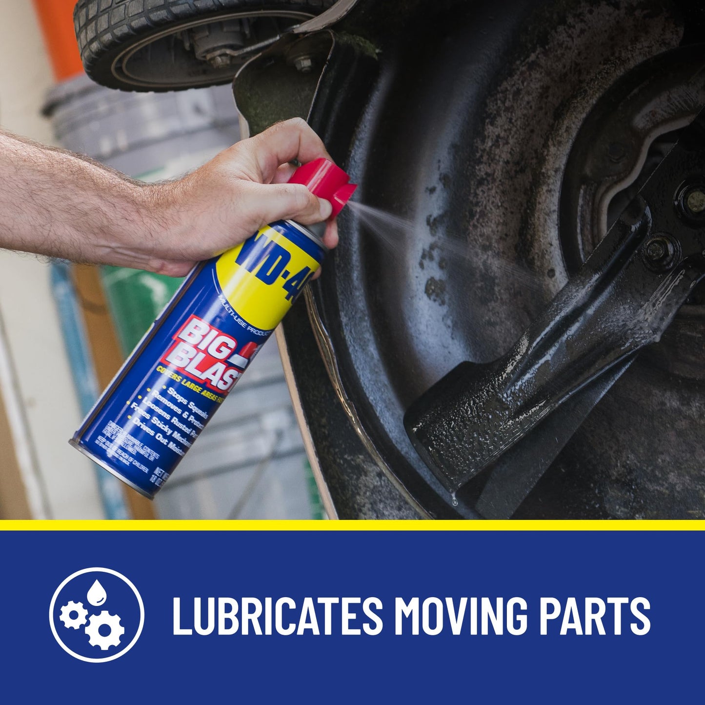 WD-40 Original Formula, Multi-Use Product with Big-Blast Spray, 18 OZ