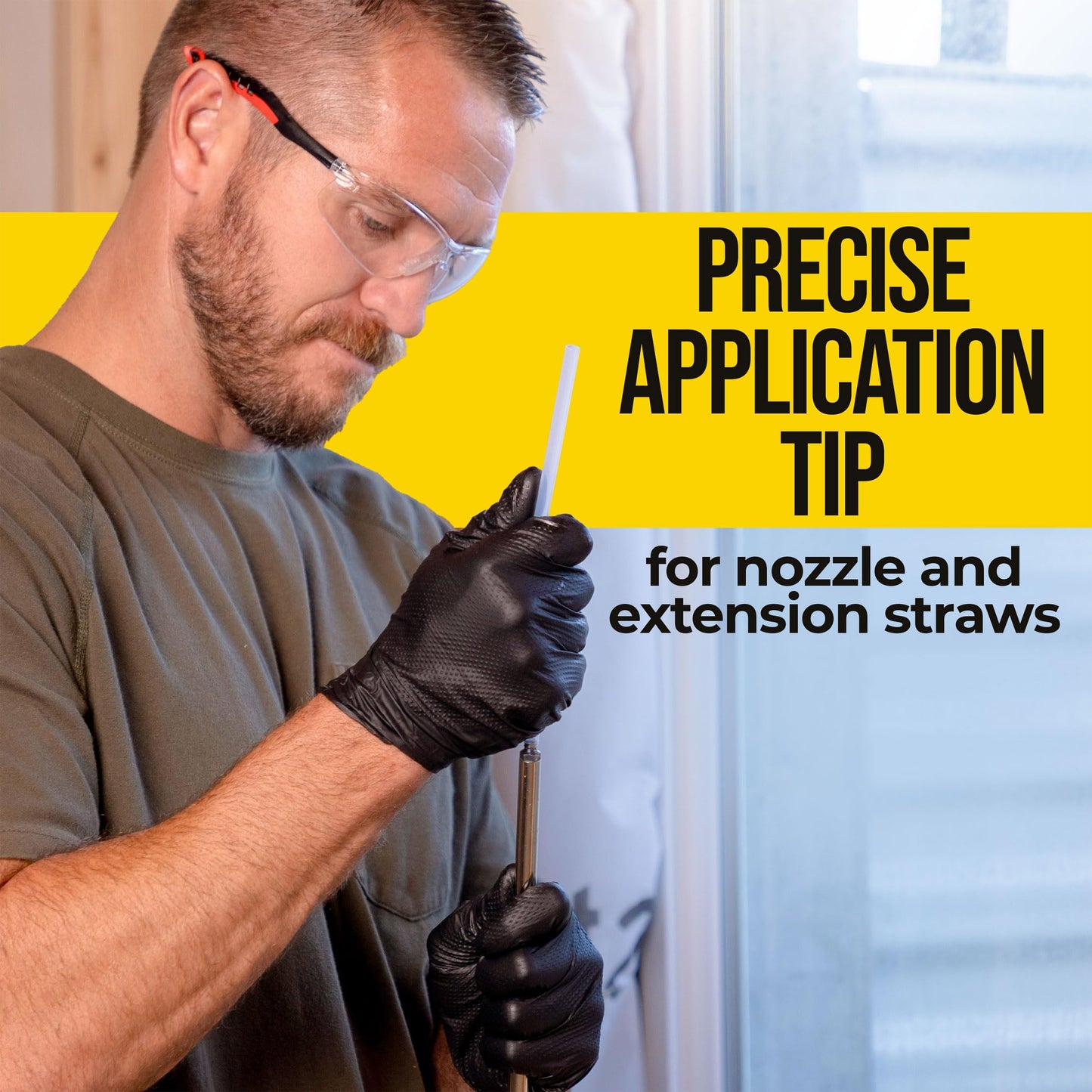 AWF PRO High Precision Spray Foam Gun for Insulating Foam Sealant, Adjustable Flow Control, Contractor-Grade Pro Applicator