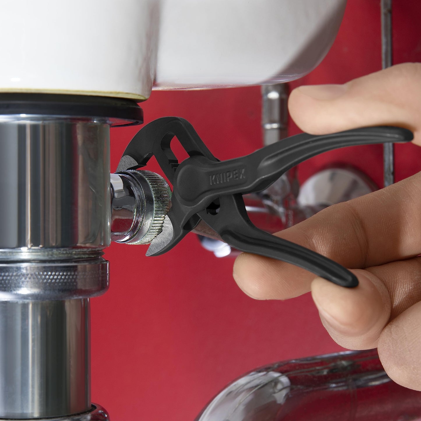 Knipex - 2 Pc Mini Pliers XS Set in Belt Pouch (002072V04XS)