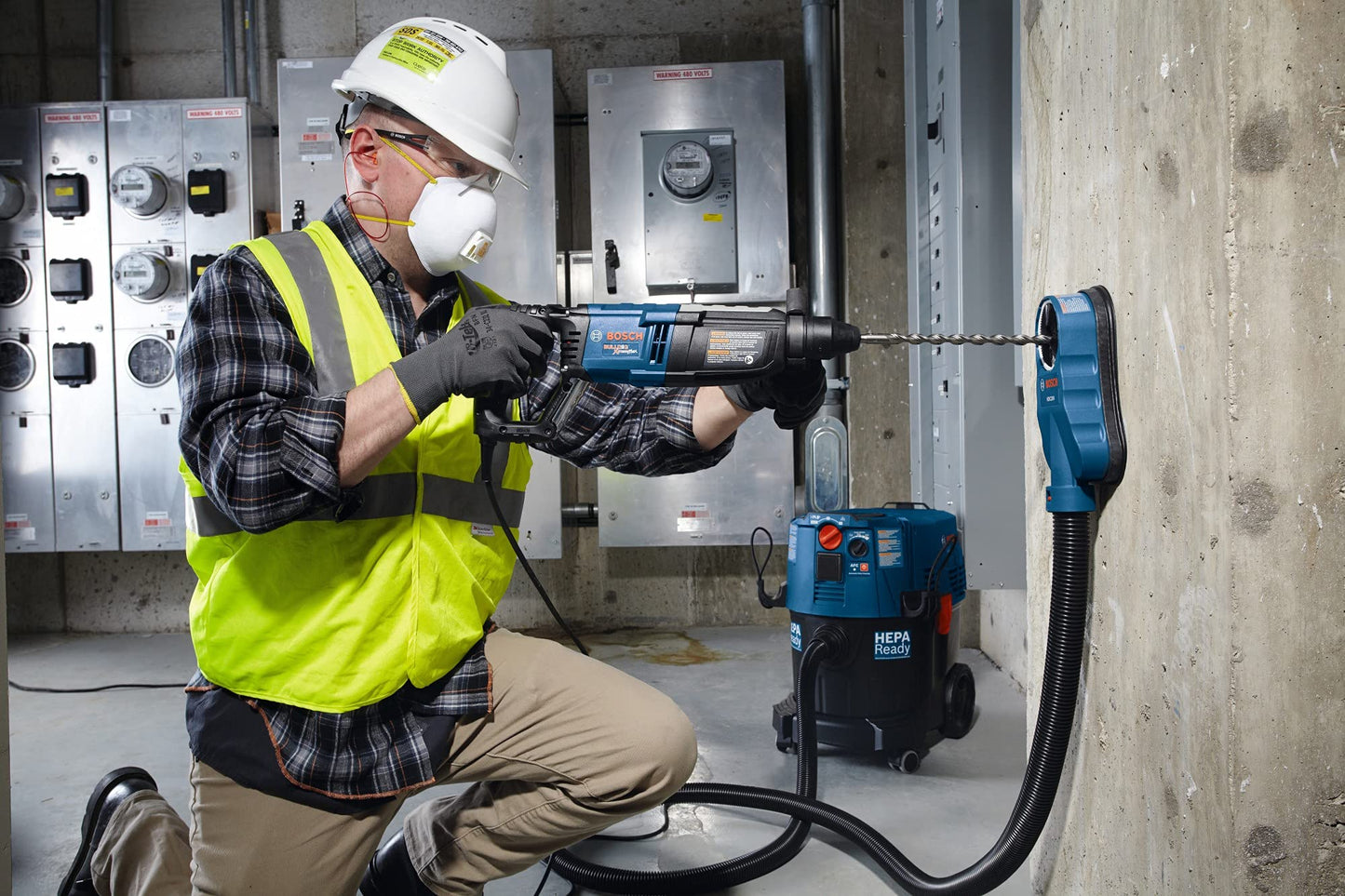 BOSCH HC2083 1/2 in. x 6 in. x 8 in. Bulldog SDS-Plus Rotary Hammer Bit