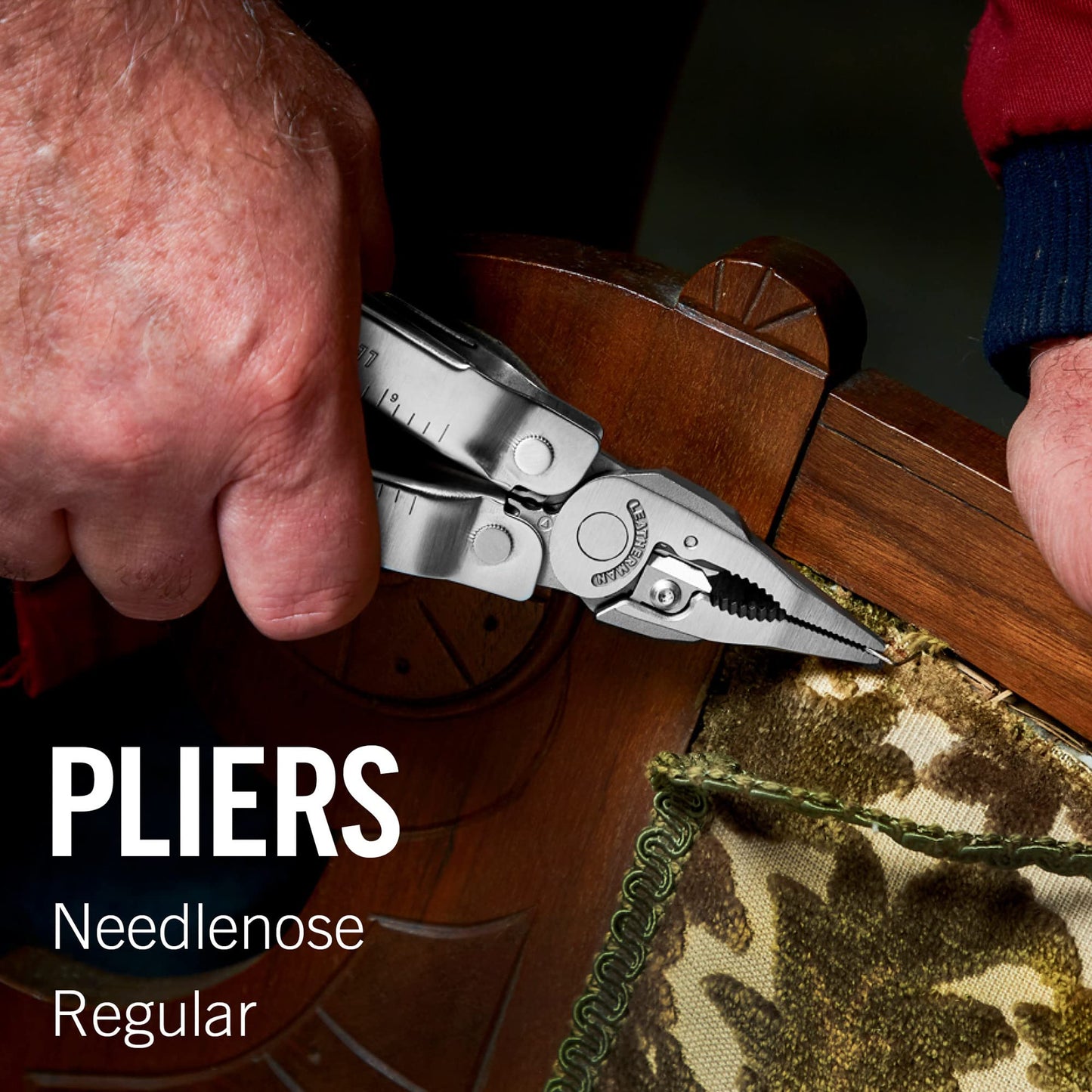 LEATHERMAN, Super Tool 300 Multitool with Premium Replaceable Wire Cutters and Saw, Stainless Steel