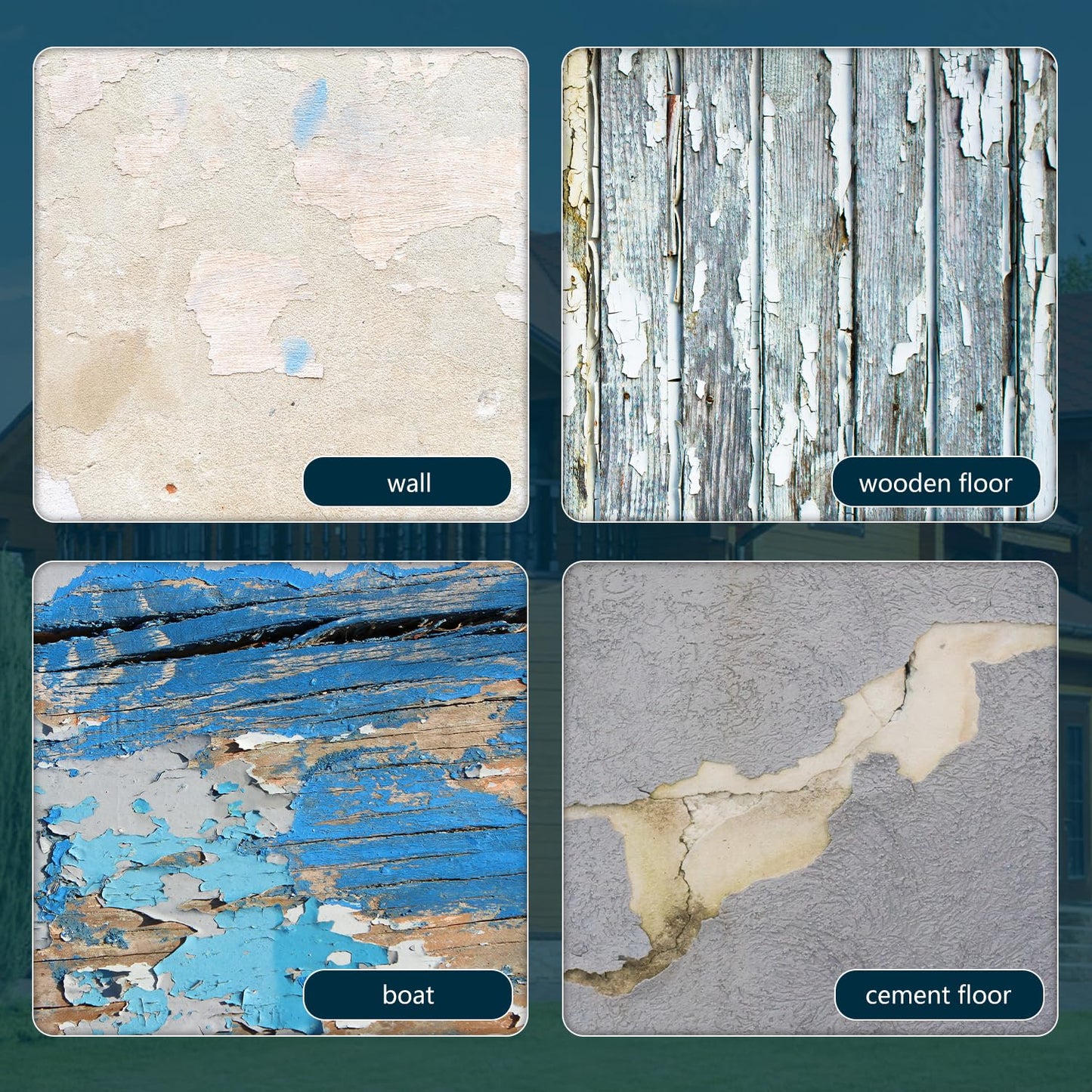 Premium 2.5" Ergonomic Carbide Scraper, Heavy-Duty Paint & Floor Scraper for Varnish, Glue, Rust, Paint, Resin, Stains, Putty & Scratches