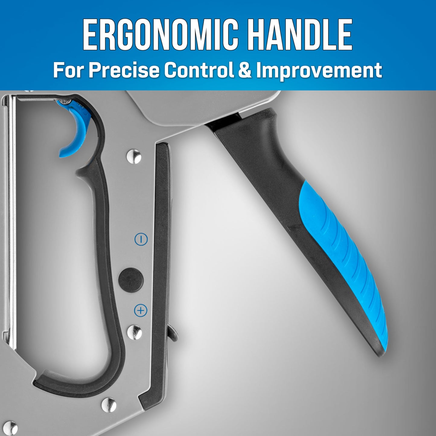 Jonard Tools STG-100 TriggerTack Insulated Cable Stapler – Ergonomic, Adjustable Depth, Fits Wires up to 5/16", Jonard & Arrow Staples