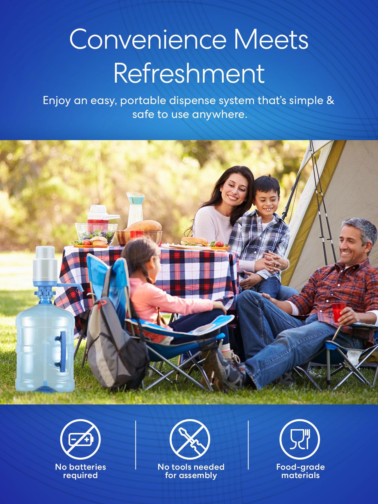 Brio Universal Manual Drinking Water Pump