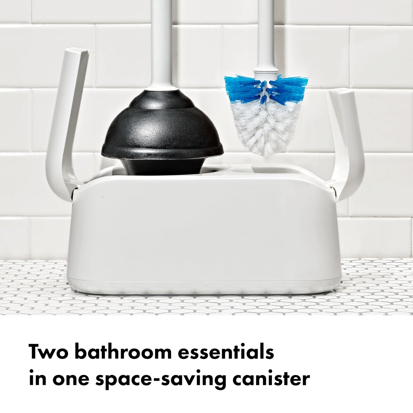 OXO Good Grips Toilet Brush & Plunger Set