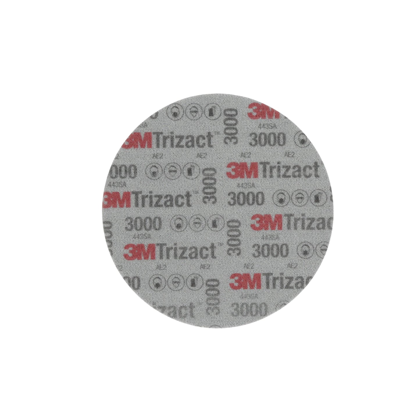 3M Trizact Hookit Foam Disc, 02085, 6", P3000, 15 discs, Reduce Swirl Marks, Abrasive Sanding for Collison Repair
