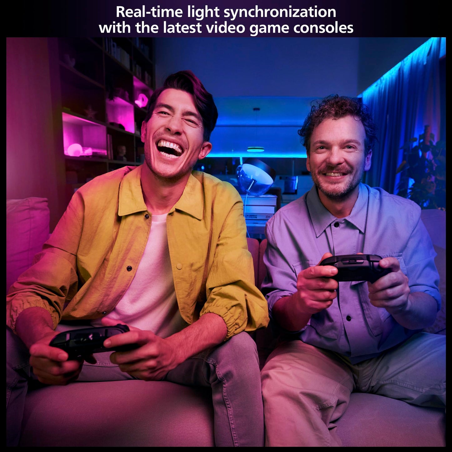 Philips Hue Play HDMI Sync Box 8K – Sync Up to 10 Hue Lights with Games, Movies & Music, Dolby Vision HDR10+, Requires Hue Bridge